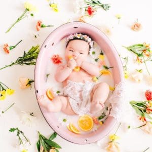 Milk Bath Photography
